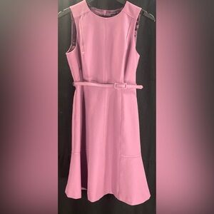 White House Black Market Pink Sleeveless Dress